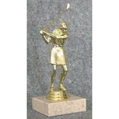 Figurka golfistka back swing 15 19 cm 15 cm