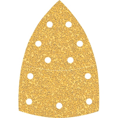 Bosch Brúsny papier EXPERT C470 s 11 otvormi pre viacúčelové brúsky, 102 x 62 mm, 93 mm, zrnitosť 40, 10 ks 2608900886