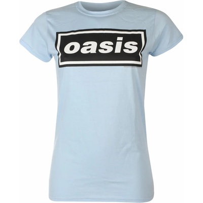 NNM дамска тениска Oasis - Decca Logo Sky Blue - RTOASGSSBDE
