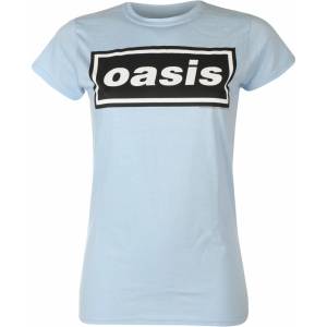 NNM дамска тениска Oasis - Decca Logo Sky Blue - RTOASGSSBDE