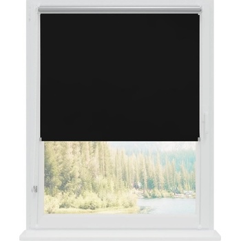 Dekodum Neinvazívna termoizolačná roleta Black Silver 56 x 150 cm