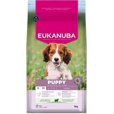 Eukanuba Puppy Small & Medium rich in lamb 3 kg