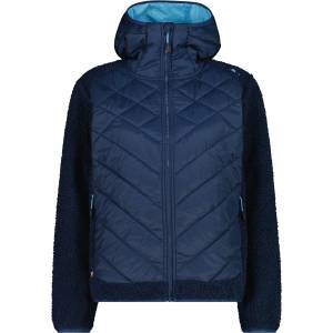 CMP Дамско синтетично яке CMP Women's Jacket Hybrid Fix Hood Fleece jacket - Blue Ink - размер 34 (EU) (104-5444-0111)