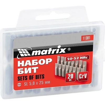 MTX Комплект битове SL5, 0 х 25 mm, 20 бр. MTX (113019)