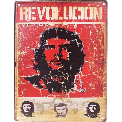 Plechová tabuľa Che Guevara 40x30cm