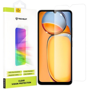 Techsuit защитно стъкло 9H за Xiaomi Redmi 13C 5G/Redmi 13C 4G/Poco M5/Poco C65 - Прозрачен KP30044 (30044)