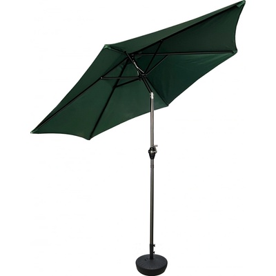 AGA MR2026 Naklápací záhradný slnečník 250 cm tmavozelený