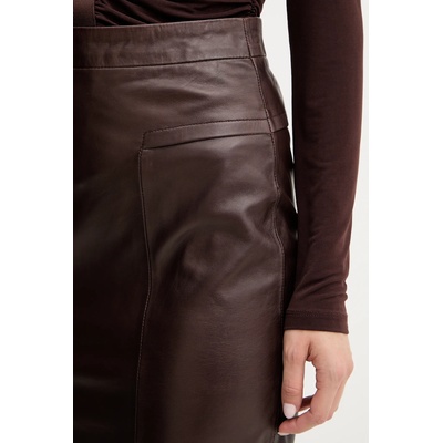 Herve Leger Кожена пола Herve Leger Estella (WLT3536273)