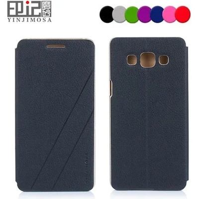 Samsung Galaxy A5 A500F Wallet Кожен Калъф + Протектор