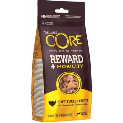 Wellness CORE Reward+ Mobility maškrta pre psov dospelých s moriakom 170 g