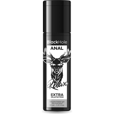 Силиконов лубрикант за анален секс - Black Hole Silicone 30ml (D-234893)