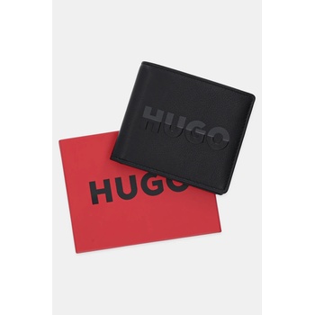 HUGO Кожен портфейл hugo мъжки в черно 50548733 (50548733)