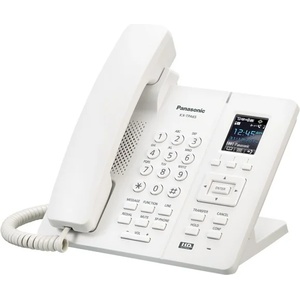 Panasonic Безжичен телефон Panasonic KX-TPА65, 1.8"(4.57 cm) LCD цветен дисплей, бял Телефонни апарати