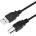 LogiLink USB 2.0 кабел USB-A/M - USB-B/M, черен, 5 м