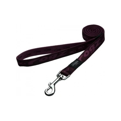 Rogz Alpinist Fixed Lead Medium - Повод за кучета 16мм/-1, 4 м. пурпурно лилаво