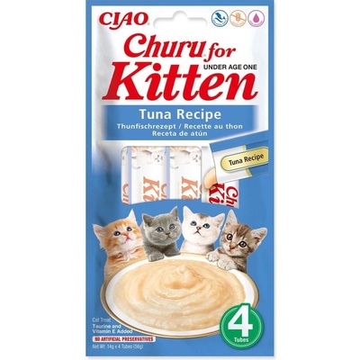 INABA Churu Kitten Tuna 4 x 14 g