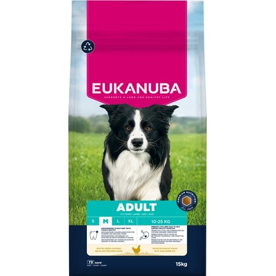 Eukanuba Premium Nutrition Adult Medium Breed kuracie 2 x 15 kg