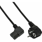 Akyga Захранващ кабел Akyga 1, 5 м черен 90-градусов (AK-PC-02C) (AK-PC-02C)