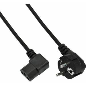 Akyga Захранващ кабел Akyga 1, 5 м черен 90-градусов (AK-PC-02C) (AK-PC-02C)