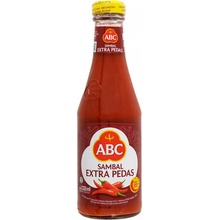 ABC Extra Hot Chilli omáčka Sambal Pedas 335 ml
