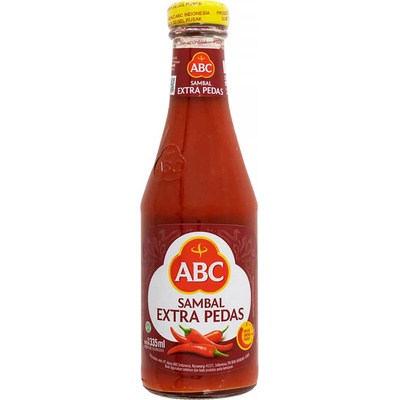 ABC Extra Hot Chilli omáčka Sambal Pedas 335 ml