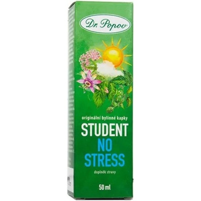 Dr.Popov STUDENT No stress bylinné kapky 50 ml