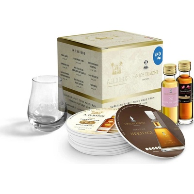 A.H. Riise Tasting Kit Henriette White 40,31% 9 x 0,02 l (kazeta)