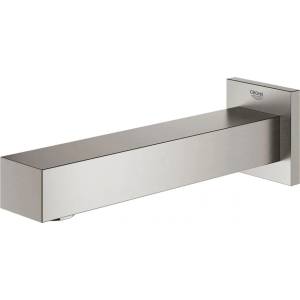 GROHE Eurocube смесител за вана, матов хром, Supersteel 17 см (13303DC0)