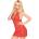 Penthouse Секси еротичен комплект "ph sweet spicy red