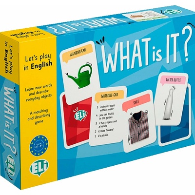 ELi Publishing Образователна игра Eli What is it? (Английски език) (KLAB9448)