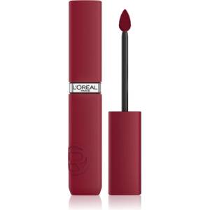 L'Oréal Infaillible Matte Resistance матиращо хидратиращо червило цвят 500 Wine Not? 5ml