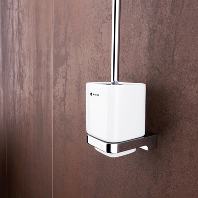 Nimco Maya Toaletní WC kartáč s hranatou rukojetí MA 29094KN-HR-26