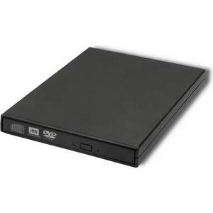 Qoltec 51858 Външно DVD-RW записващо устройство, USB 2.0, черно (51858)