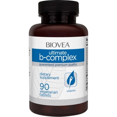 BIOVEA Ultimate B-Complex + Vitamin C [90 Таблетки]