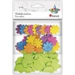 TITANUM Foam stickers flowers and leaves mix