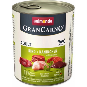 Animonda Gran Carno Adult králik & byliny 800 g