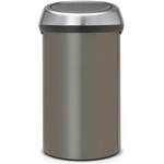 Brabantia Кош за смет Brabantia Touch Bin 60L, Platinum (647249) - topmarket