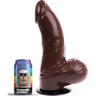 Domestic Partner Grenadier Brown XL, dildo s Vac U Lock přísavkou 29,5 x 9,2 cm