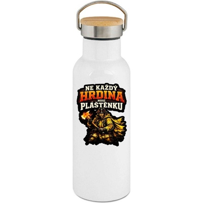 123TRIKO termoska Ne každý hrdina nosí pláštěnku 500 ml pes