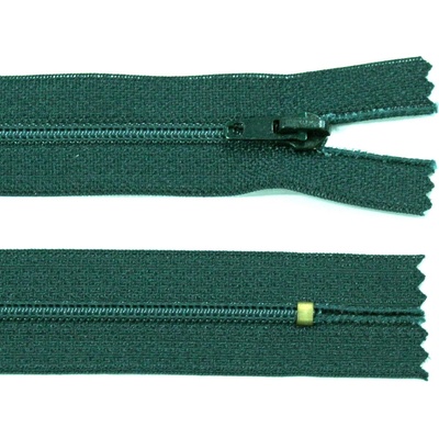 Spirálový zip no.3 nerozepínací 25cm - více barev color: 624 petrolejová