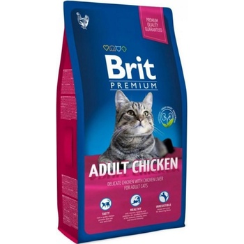 Brit Premium by Nature Cat. Adult Chicken 8 kg