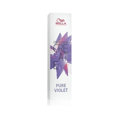 Wella Professionals Color Fresh Create Pure Violet Profesionální tónování vlasů Unisex Fialová 60 ml