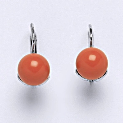 Čištín Swarovski perly coral NK 1352