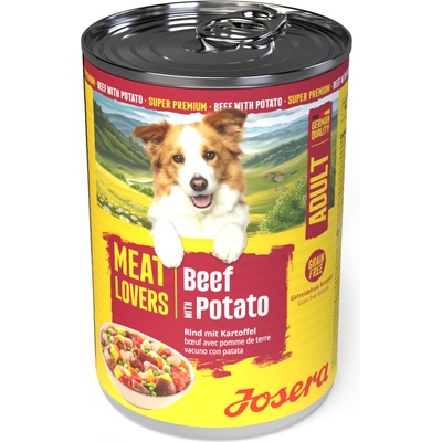 Josera Meatlovers Menu hovädzie a zemiaky 6 x 400 g