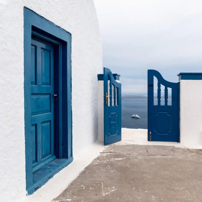 Fotografie - Auerbach, Markus: Santorini/Řecko - reprodukce obrazu