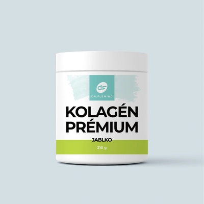 Dr.fleming Kolagén morský premium jablko 210 g