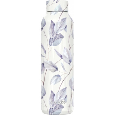 Quokka Nerezová termoláhev Solid 630 ml gray bouquet
