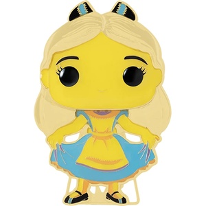 Funko Значка Funko POP! Disney: Alice in Wonderland - Curtsying Alice (Glows in the Dark) #17 (081599)