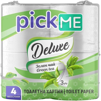 PICK ME Премиум Тоал. хартия Зелен чай