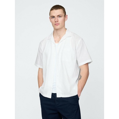 GAP Риза от лленобленда GAP GAP | Byal | МЪЖЕ | XS